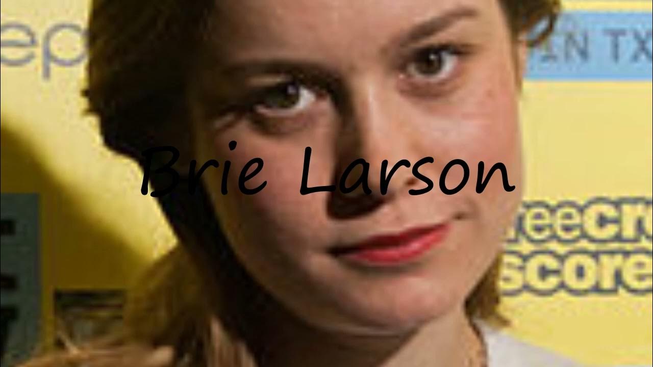 How to pronounce Brie Larson in English? YouTube