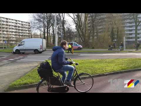 01   12   2017 Scooterrijder aangereden door automobilist Wageningen