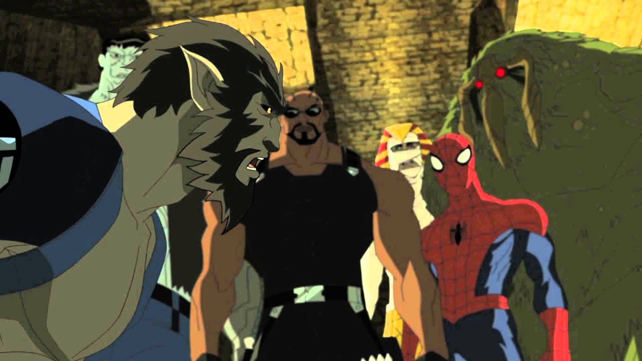 Marvel's Ultimate Spider-Man Halloween Special Clip - YouTube