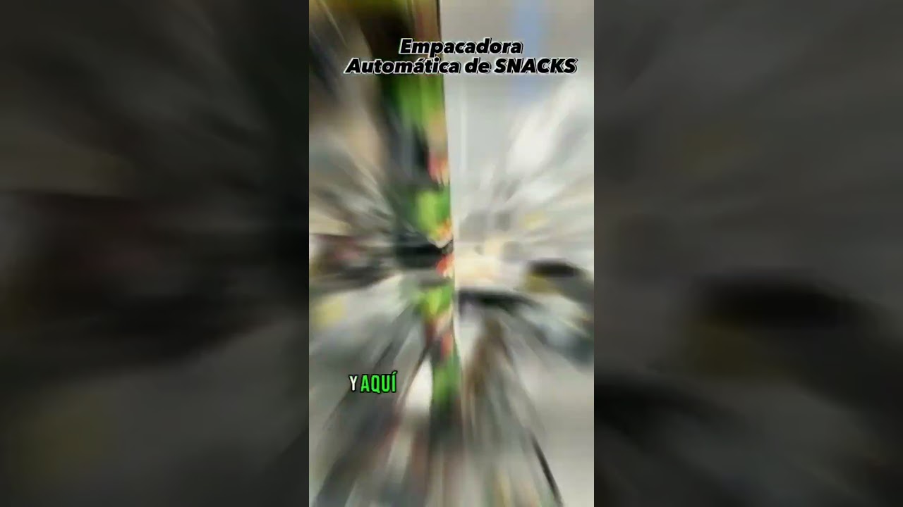 EMPACADORA AUTOMÁTICA DE SNACKS, PAPITAS, PLATANITOS ETC