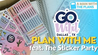 Go Wild Dallas 2024 | Plan with Me feat. The Sticker Party