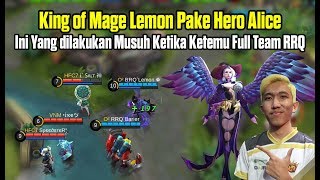 Ketemu Full Team Rrq Lemon Pake Alice Musuh Gak Kuat Untuk Melakukan Perlawanan Dan Minta Foto