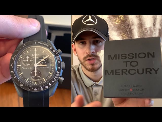 Omega Swatch Speedmaster Moonswatch Mission to Mercury Unboxing 