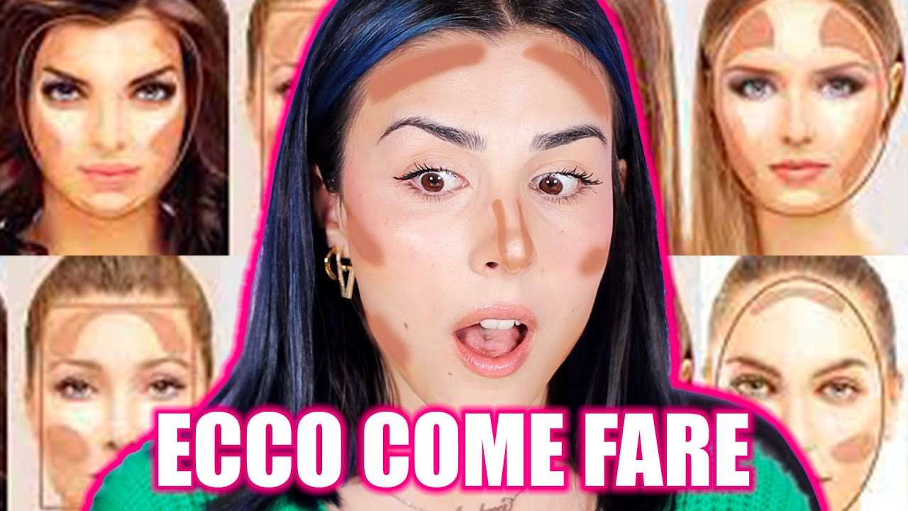 COME FARE IL CONTOURING A VISO E NASO PER PRINCIPIANTI || AMBRA JESS