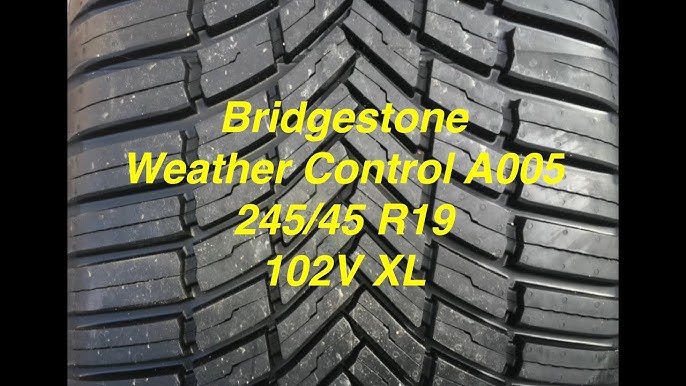 Test Bridgestone Weather Control A005 vs Michelin CrossClimate+ - YouTube