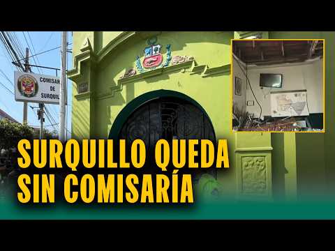 Alerta en Surquillo: Cierran comisaría por daños y vecinos quedan desprotegidos