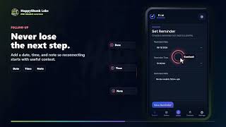 PIM Sidekick Overview | Private Android Contact & Follow-Up Manager