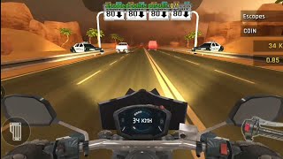 Police Chase Criminal Gameplay | Moto Race Go Highway Traffic Gameplay (Android Game)  screenshot 5