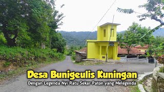 The Atmosphere of Bunigeulis Village, a Beautiful Village with the Legend of Nyi Ratu Sekar Paton...
