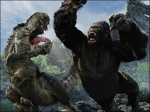 King Kong Vs Dinozor / Ahtapot / Kafatası Sürüngeni