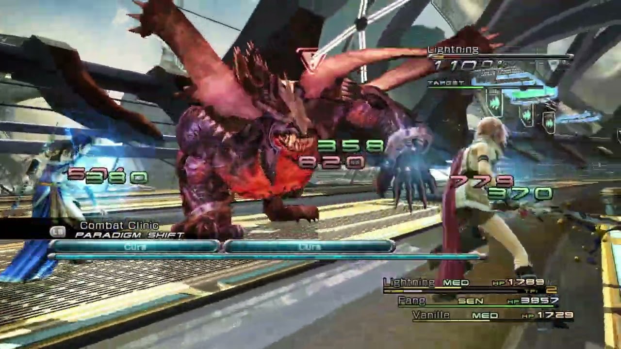 FFXIII Hard Mode Mod - Behemoth King