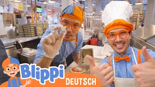 Blippi's Pizza Party!! 🍕 Blippi Deutsch | Abenteuer und Videos für Kinder