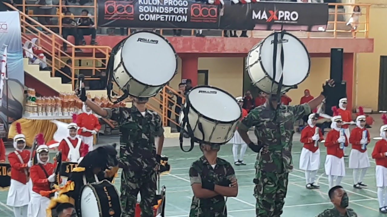 Drum Band SMK N 2 Pengasih Stedaco Dalam Drum Band Kulon Progo soundsport competition