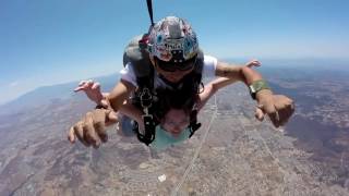 Becky Fife Tandem Skydiving At Skydive Elsinore