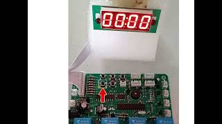 JY21 4 Channel Time Board Setting Summary