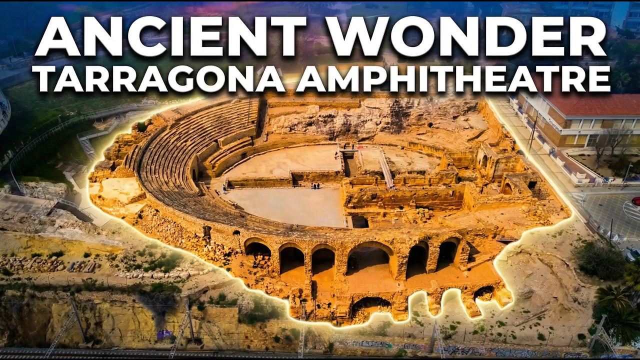 A Roman Amphitheatre on the Beach?! 😲🏛️🌊 | Tarragona, Spain 🇪🇸