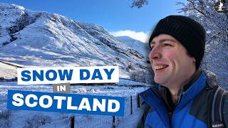 Can I Walk Through the SNOW to Scotland's Second-Highest Waterfall? | Let's Walk!