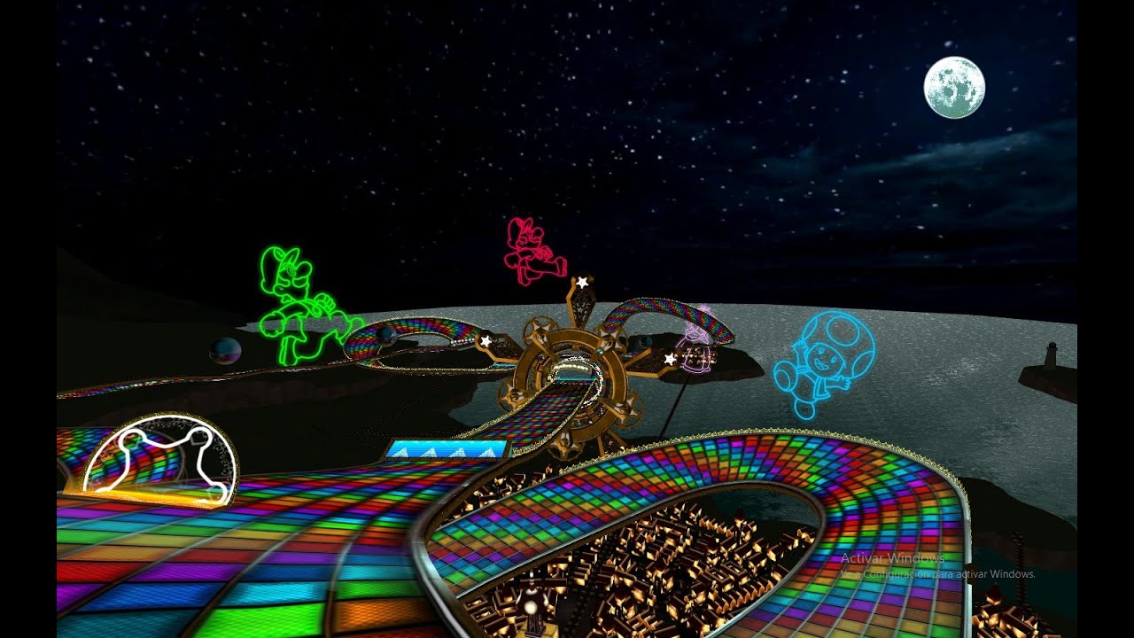 [MKWii Custom Track] - N64 Rainbow Road (MK8) v1.0