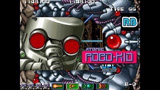 1988 [60fps] Atomic Robo-kid 1158100pts ALL screenshot 3