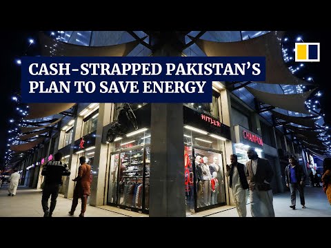 Pakistan orders early closure of malls and markets under energy saving plan