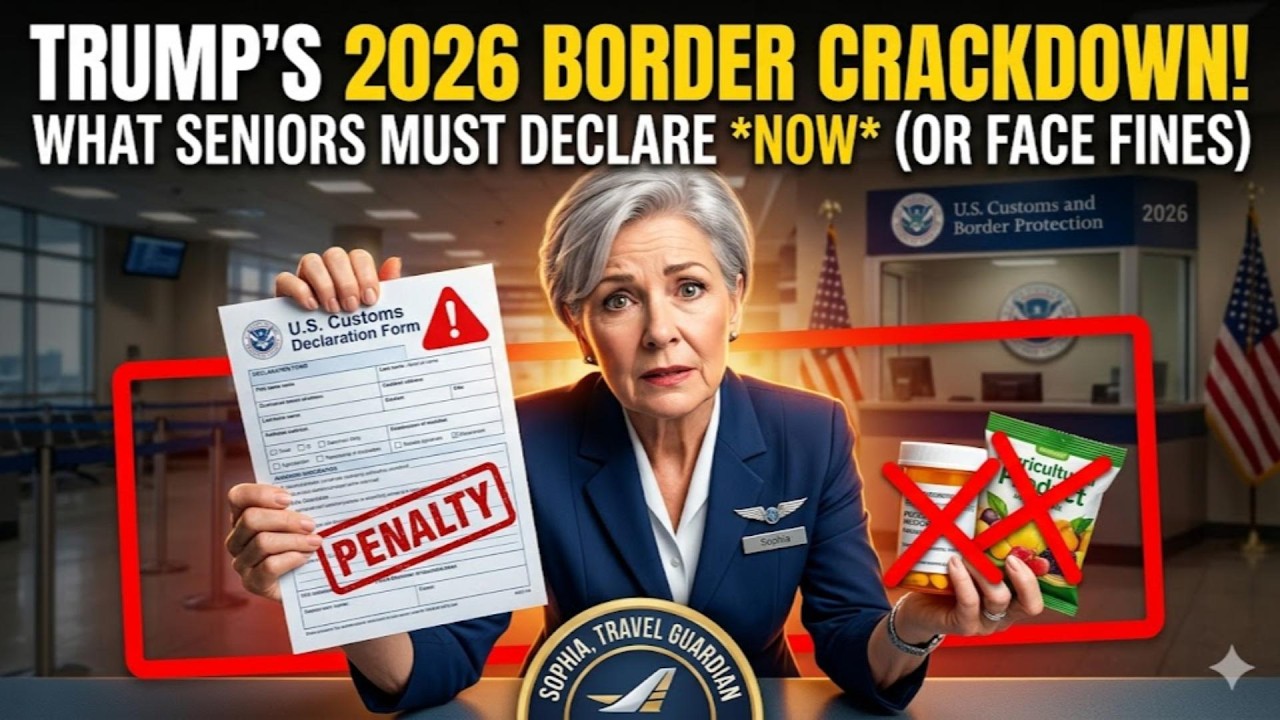Trump S 2026 Border Crackdown What Seniors MUST Declare At US Customs Maxresdefault 