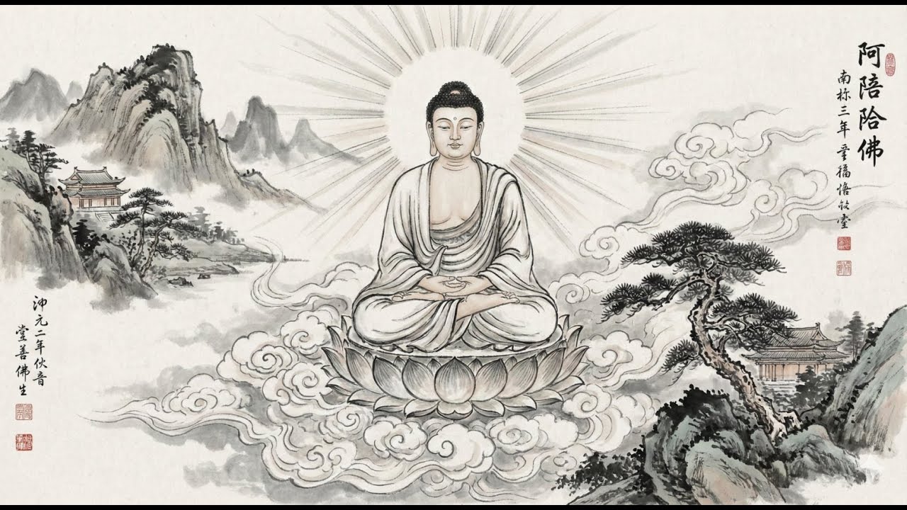 阿彌陀佛   低沉嗓音 適合睡前聆聽 (原曲)