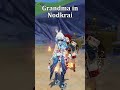 This Grandma Is Built Different  #genshinimpact #genshinshorts #nodkrai  #genshin