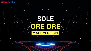 SOLE - ORE ORE (MALE VERSION)