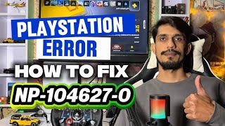How To Fix PS5 Error Code NP-104627-0  PlayStation Console Couldn’t connect to the Server 