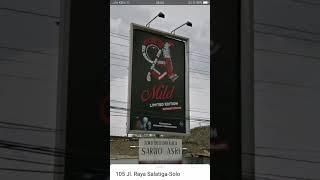Billboard Rokok A Mild Limited Edition (2015)