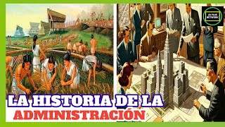🧑‍🌾The Origin of Administration🗃️📋Stages of Administration📝🕜The History of Administration🗃️
