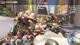Overwatch - Quadruple Kill With Zenyatta By King Kong on ranked game
