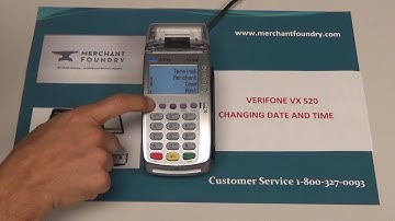 VX520 How to change time and date