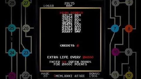 Atari 50: The Anniversary Celebration - Maze Invaders | Unreleased prototype |