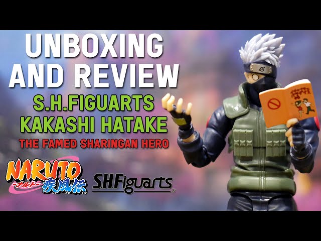 Naruto Shippuden - Figurine Hatake Kakashi The Famed Sharingan Hero S.H.Figuarts