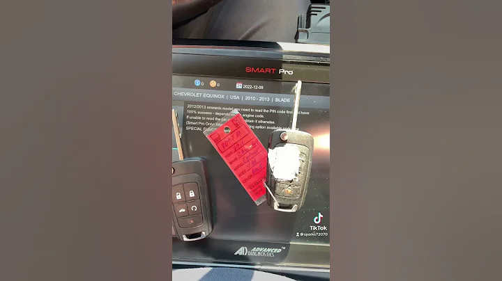 Chevy equinox new flip remote #locksmithlife #allockandkeyco #work #stl