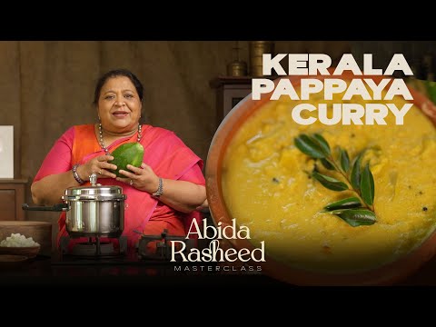 Kerala Papaya Curry | Omakka Parippu Curry with Coconut | Healthy Kerala Recipe | Abida Rasheed