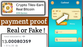 Crypto Tiles App payment proof // Crypto Tiles App withdrawal proof // Crypto Tiles App real or Fake screenshot 5