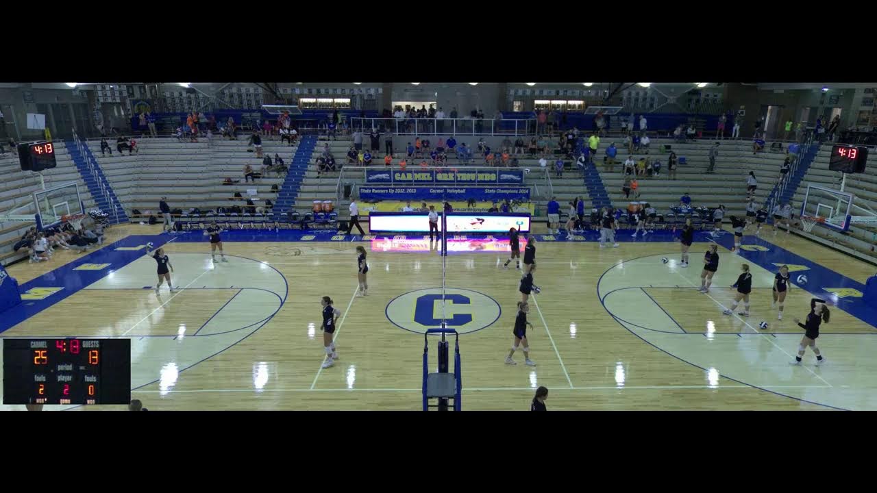 Carmel High School vs. Tri West JV Womens' Volleyball YouTube
