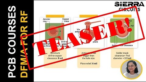 How DFM and DFA Can Save Your RF Protoypes | Webinar Teaser | Sierra Circuits