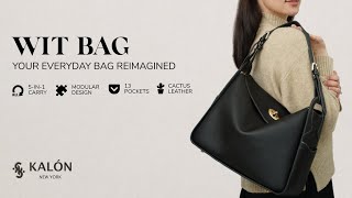 Now on Kickstarter: WIT Bag - The 5-In-1 Bag To Empower Your Modern Lifestyle