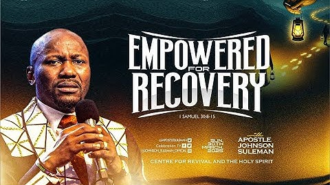 Full Message! EMPOWERED FOR RECOVERY By Apostle Johnson Suleman || Sunday Service - 30th March, 2025