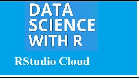 RStudio Cloud , No need to install any software