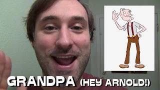 365 Days of Character Voices - GRANDPA - Hey Arnold! (DAY 238)