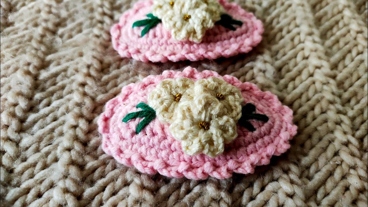 Minik Çiçekli Toka Yapımı