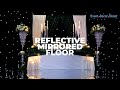 How to create a reflective mirrored floor