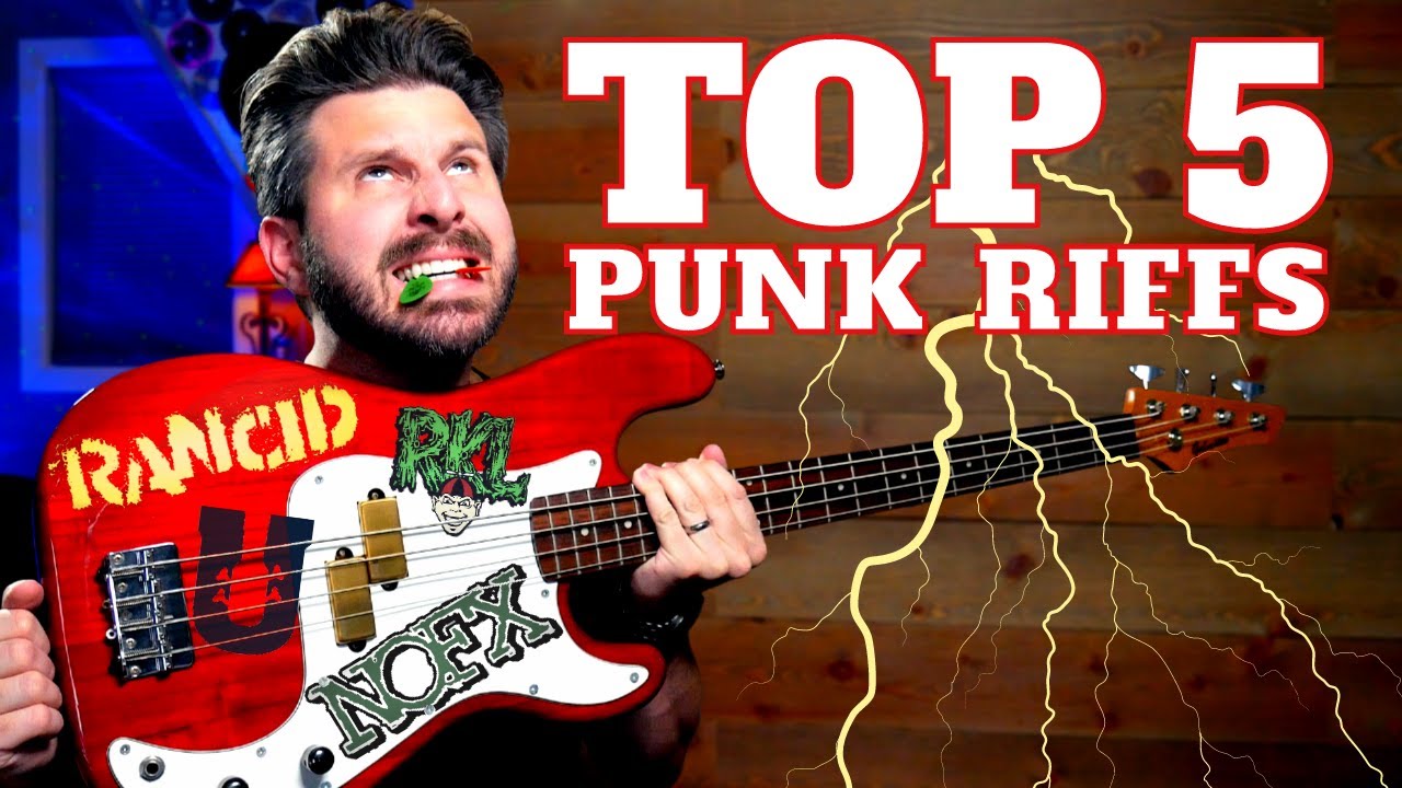 TOP 5 HARDEST PUNK BASS RIFFS (And I Learned Them)