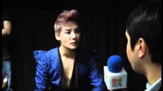 20120911 Xia Junsu Chile Tv Megavision megacl Interview