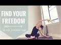 Find your freedom 30 min christian yoga practice