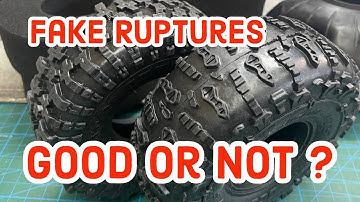 Testing Fake Ruptures Tires